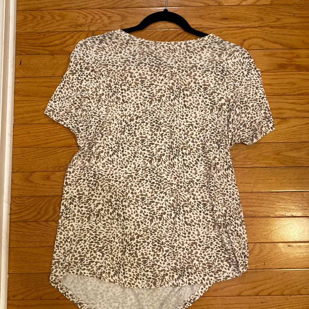 brown leopard print sure from old navy never worn